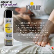 LUBRICANTE ANAL -VAGINAL-PJUR.DE SILICONA-SEXSHOP MIRAFLORES 